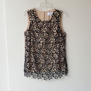 Lela Rose Neimas Marcus Sleeveless Top